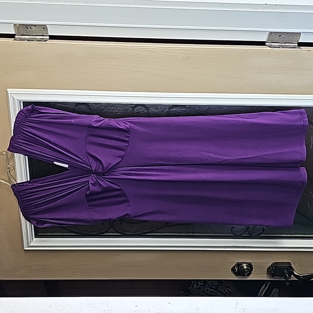 Christine V Purple Dress Size L